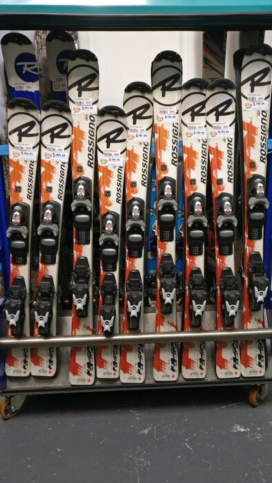 Rossignol Ex Rental - Radical J Kids Ski + Binding