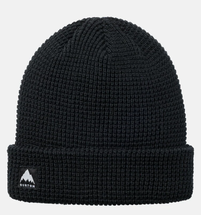 Burton Recycled Waffle Beanie - True Black