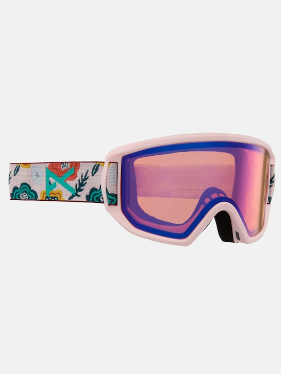 Anon Relapse Jr Kids goggle + MFI Face Mask - Flora/Blue Amber