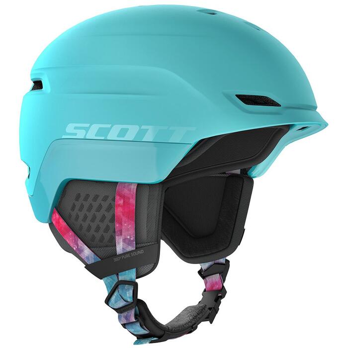 Scott Chase 2 Helmet - Cyan Blue/ Pink