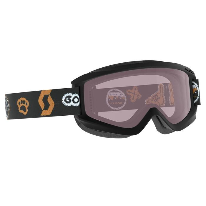 Scott Junior Agent Goggle - Black/Orange/Enhancer