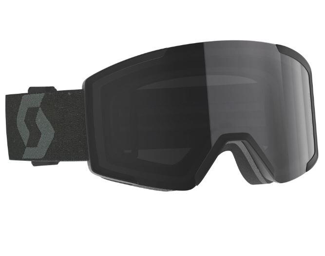 Scott Shield Goggle - Mineral Black/Solar Black Chrome