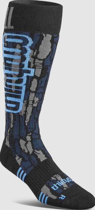 ThirtyTwo Signature Merino Sock - Black/Blue