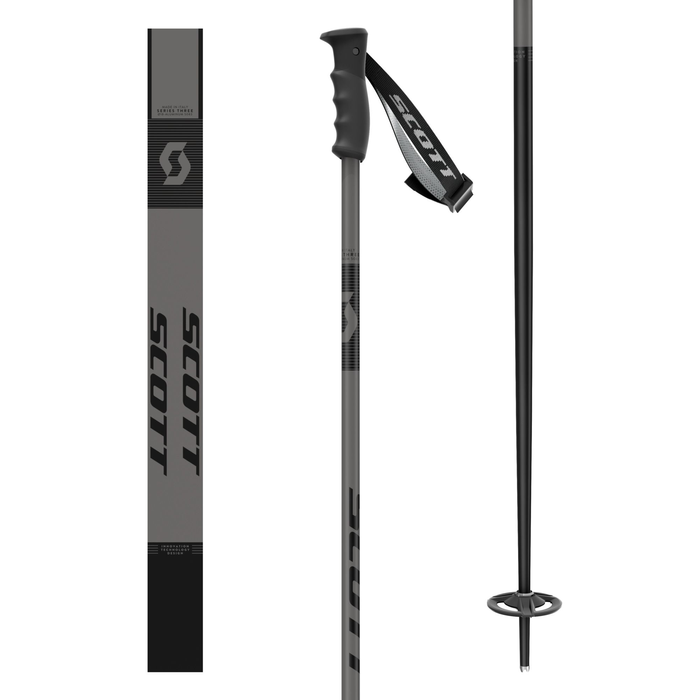 Scott Signature Ski Pole - Black