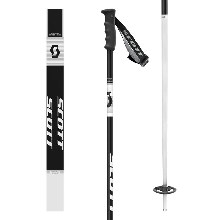 Scott Signature Ski Pole - White