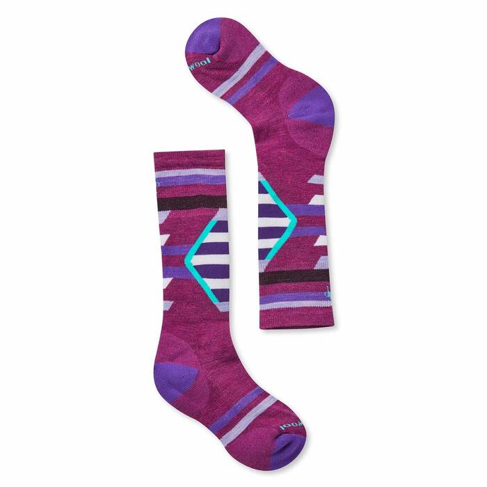 Smartwool Ski Racer Kids Sock - Meadow Mauve