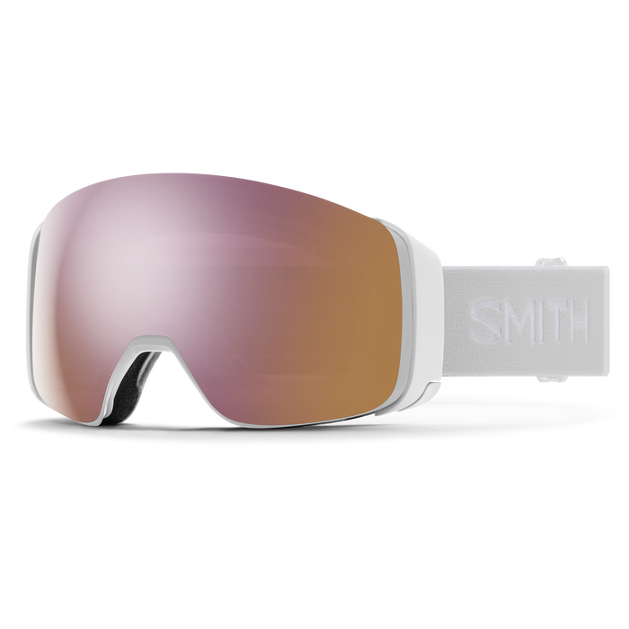 Smith 4D Mag Goggle - White Vapor/CP ED Rose Gld Mirror + SRF