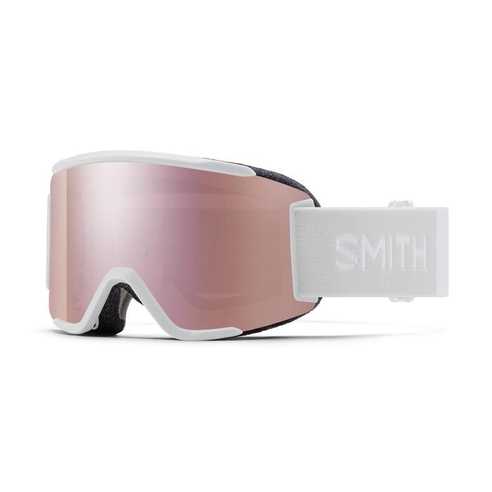 Smith Squad AF Goggle - White Vapor/ CP ED Rose Gld Mirror + Yellow
