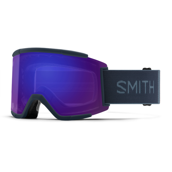 Smith Squad XL Goggle - French Navy/ CP ED Violet Mirror + SRF