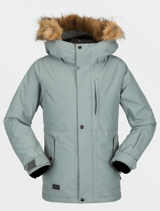 So Minty Ins Kids Jacket Green Ash Snowcentre