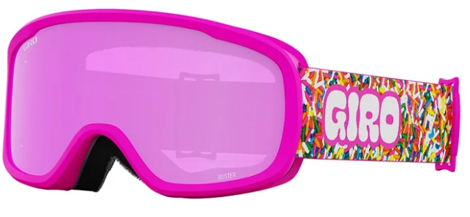 Giro Buster Kids Goggle - Pink Sprinkles/ Amber Pink
