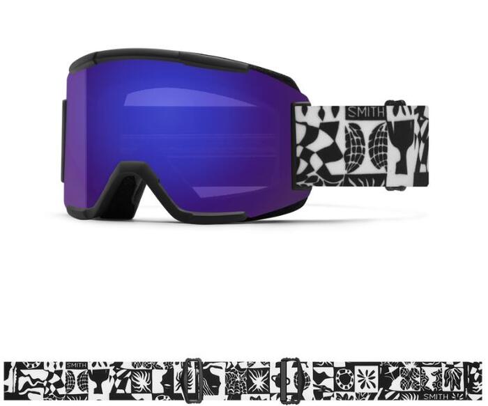 Smith Squad Goggle - Meg Fransee/CP ED Violet Mirror + Clear