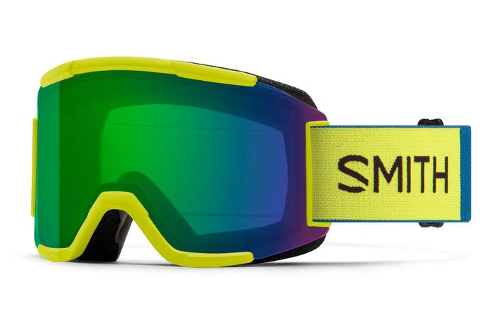 Smith Squad Goggle - Neon Yellow/ CP ED Green Mirror+ Yellow