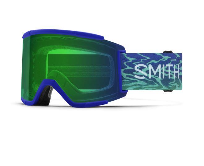 Smith Squad XL Goggle - Lapis Brain Waves/CP ED Green Mirror + SBSM
