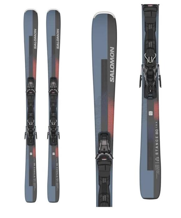 Salomon E Stance 80 Ski + M11 GW Binding