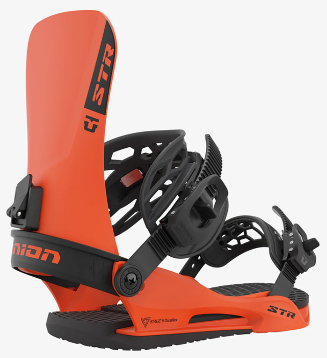 Union STR Snowboard Binding - Orange