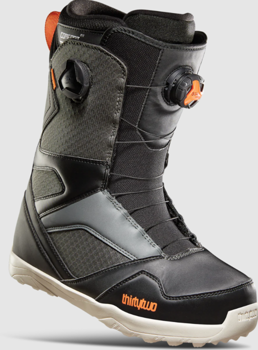 ThirtyTwo STW Double Boa Snowboard Boot - Black/Grey