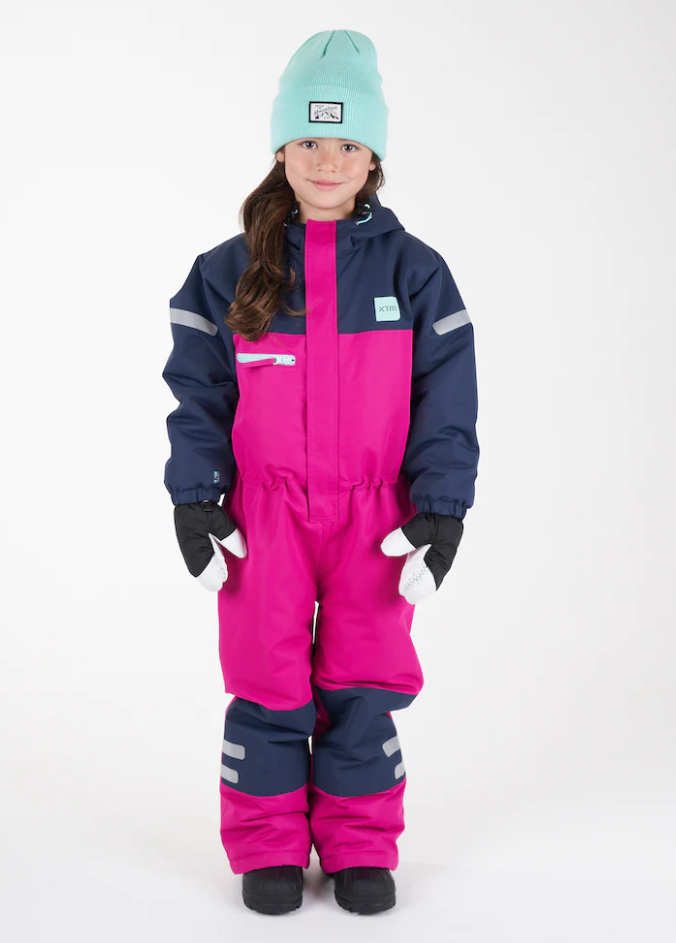 XTM Suki Kids Ski Suit - Fuschia