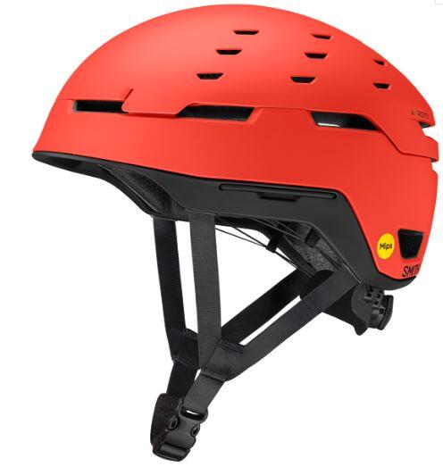 Smith Summit MIPS Helmet - Matte Poppy/Black