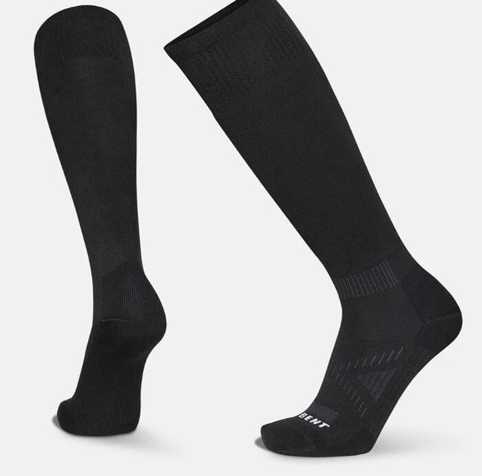 Le Bent The Fit Zero Cushion Snow Sock - Black