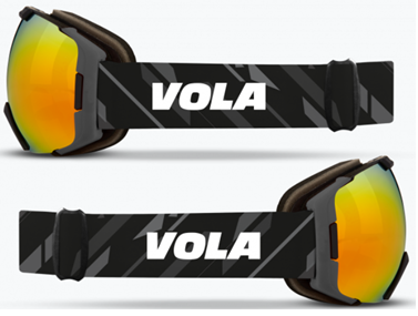 Vola Fast Goggle + 1 Spare Lens - BW