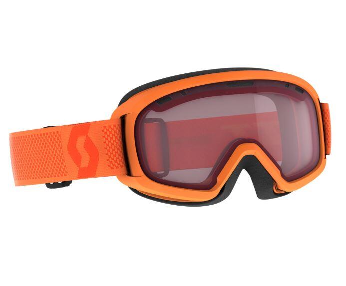 Scott Witty Kids Goggle - Neon Orange Enhancer/Red Chrome