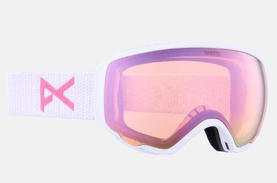 Anon WM1 LB Goggle + MFI® Face Mask - White/Perceive Cloudy Pink