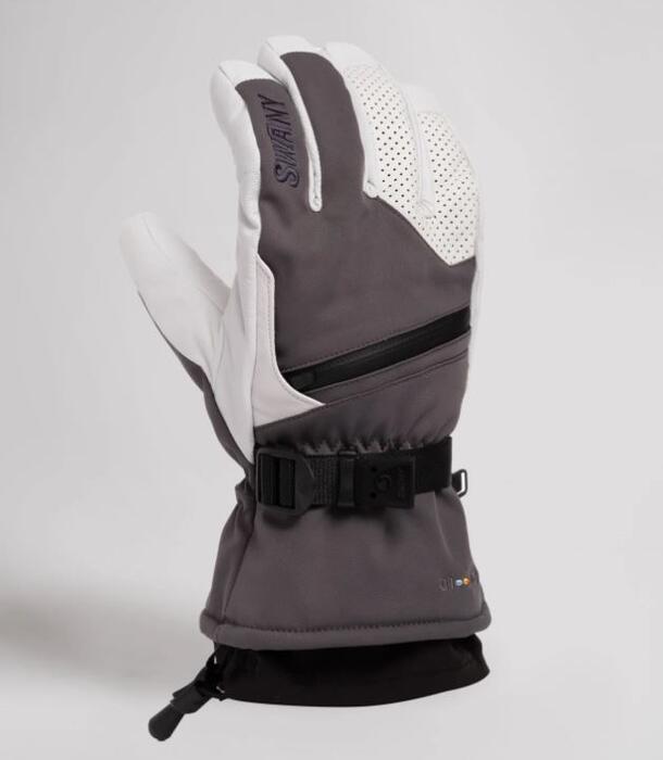 Swany X-Plorer Glove - Charcoal Grey/Silver White