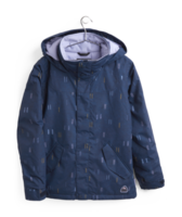 Burton Elodie Kids Jacket - Chambray Stripe