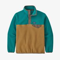 Patagonia Lightweight Synchilla Snap-T Kids Pullover - OaksBrown