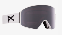 Anon M4 Cylindrical Goggle + Bonus Lens + MFI Face Mask - White