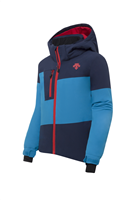 Descente Maddox Kids Ski Jacket - Aqua Blue