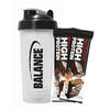 FREE 2 x Musashi P45 Protein Bars & Balance Shaker with Balance Ultra Ripped Protein 1kg purchase 