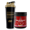 FREE PVL Deluxe Shaker & Six Star Pre Workout with 