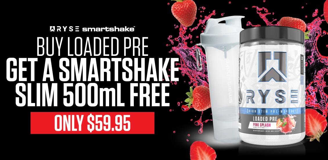 Ryse Loaded pre and free shaker 