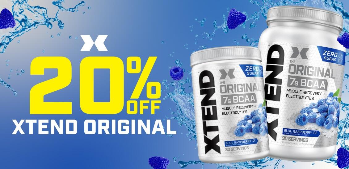 Xtend banner 20% off 