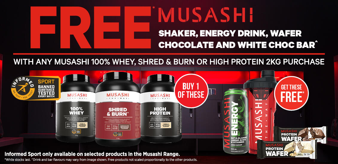 Musashi Protein Bundle March 2024 