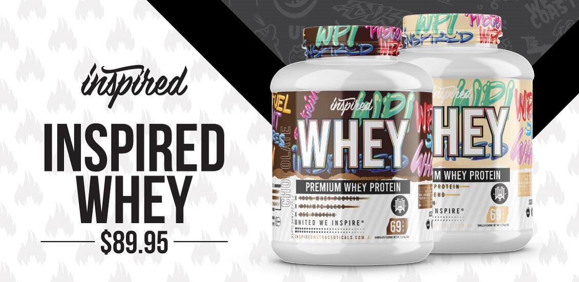 Inspired whey protein $89