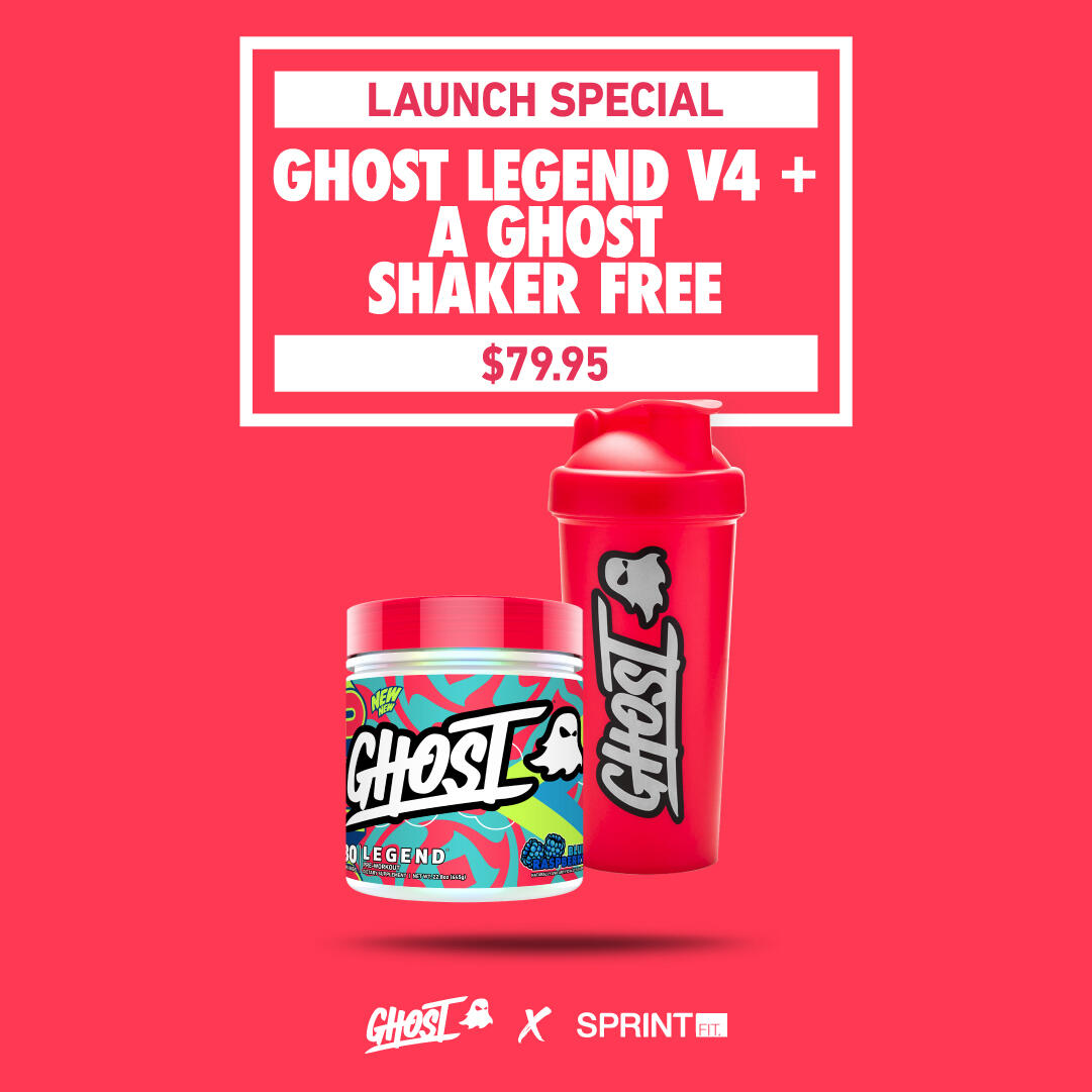 Ghost legend V4 and free ghost shaker 