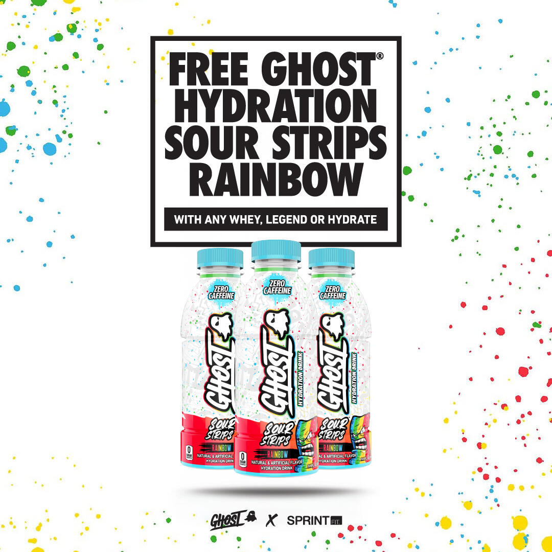 Free Ghost Hydration with Ghost Whey 