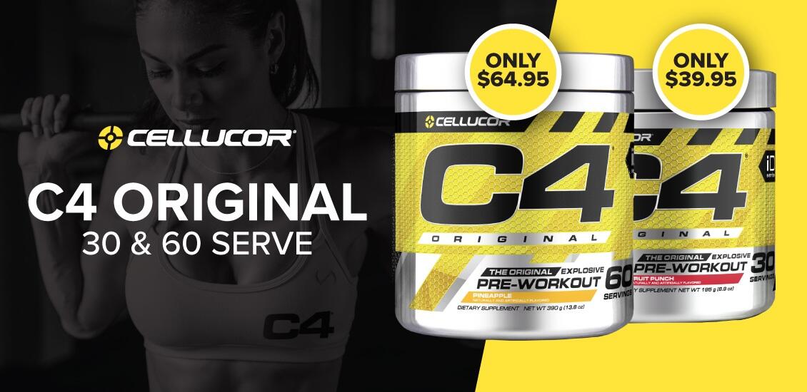 C4 pre workout chrome 