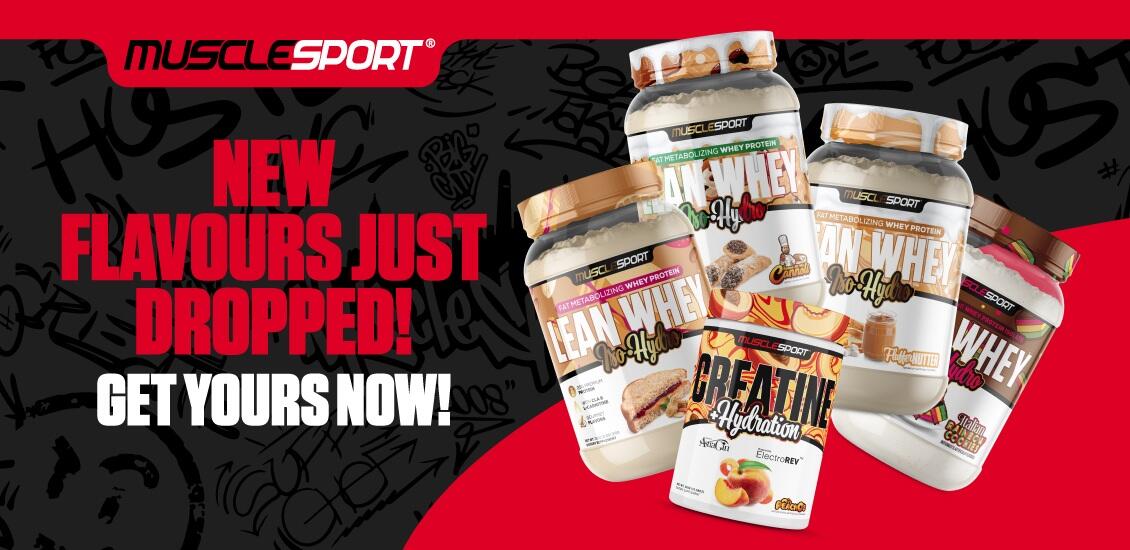 Musclesport new flavours just dropped 