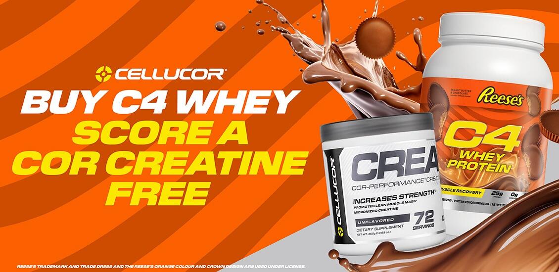 C4 whey protein and creatine deal 