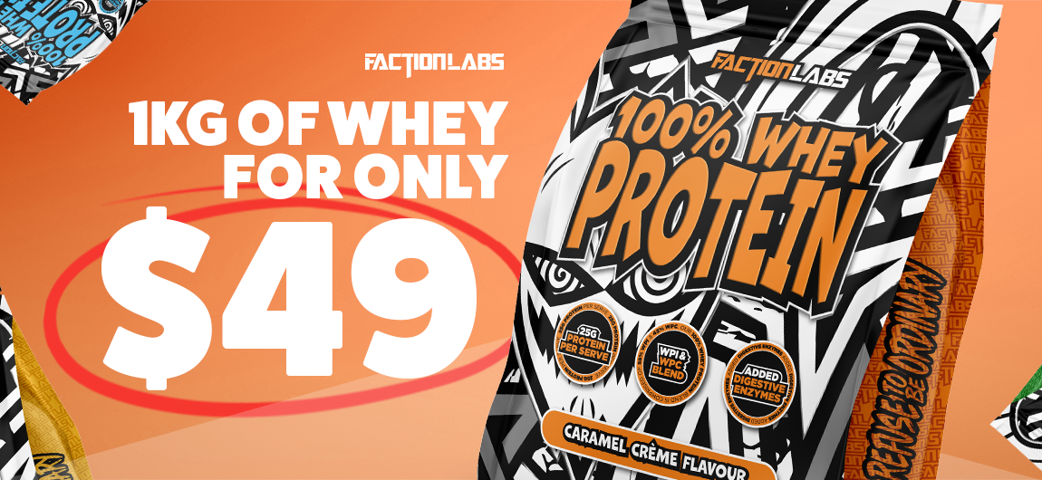 Faction Labs whey 
