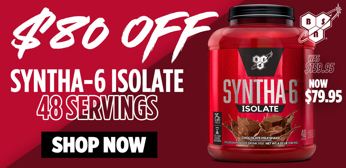 BSN isolate 80$ off 