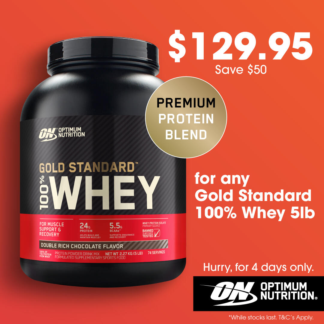 ON Gold Standard Whey 5lb - $129