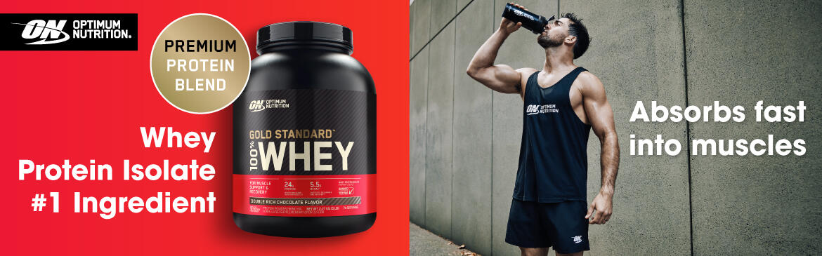 Optimum Nutrition Gold Standard Whey Banner 