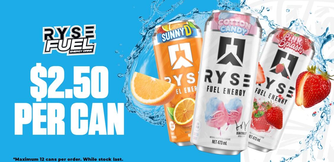 Ryse $2 cans 