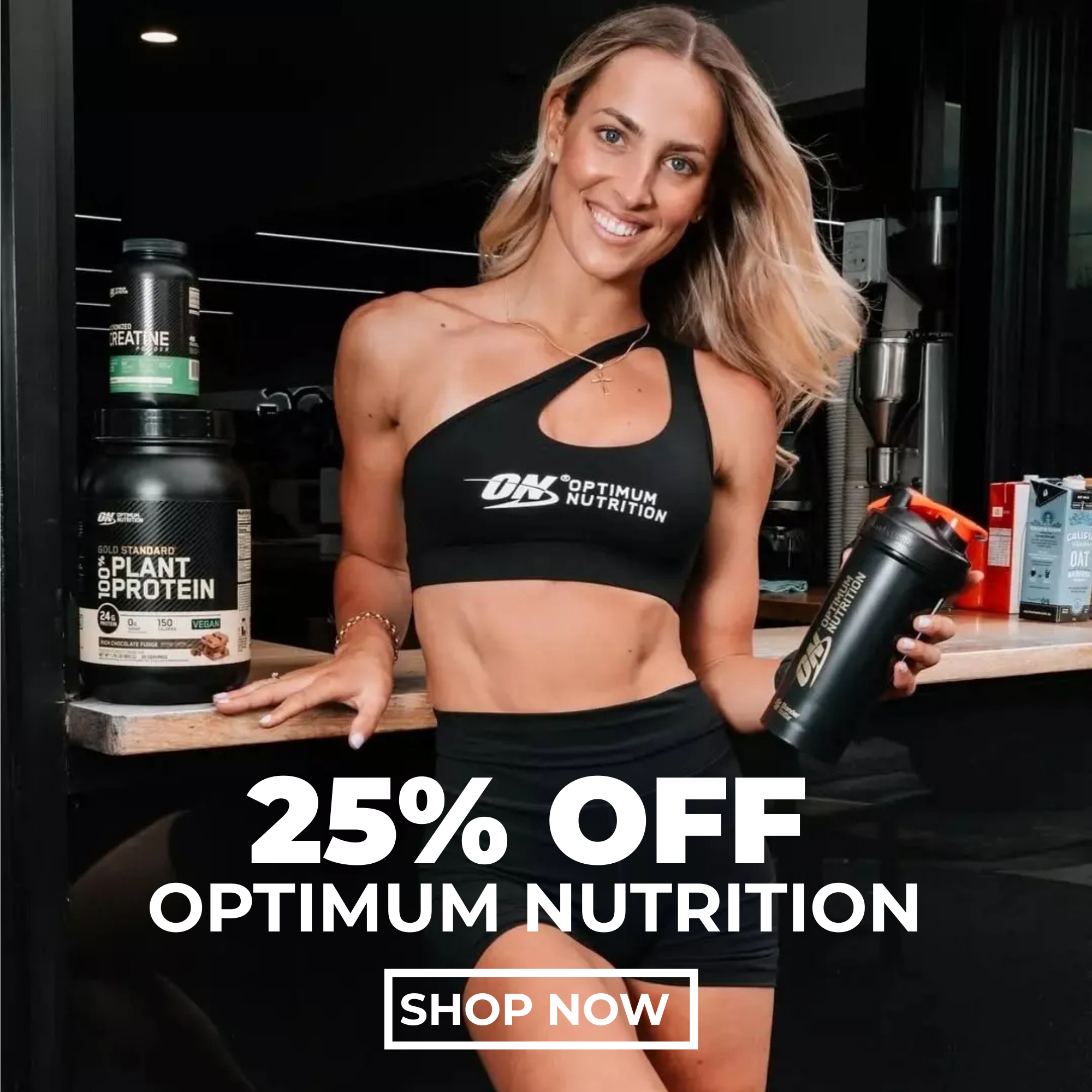25% off Optimum Nutrition 