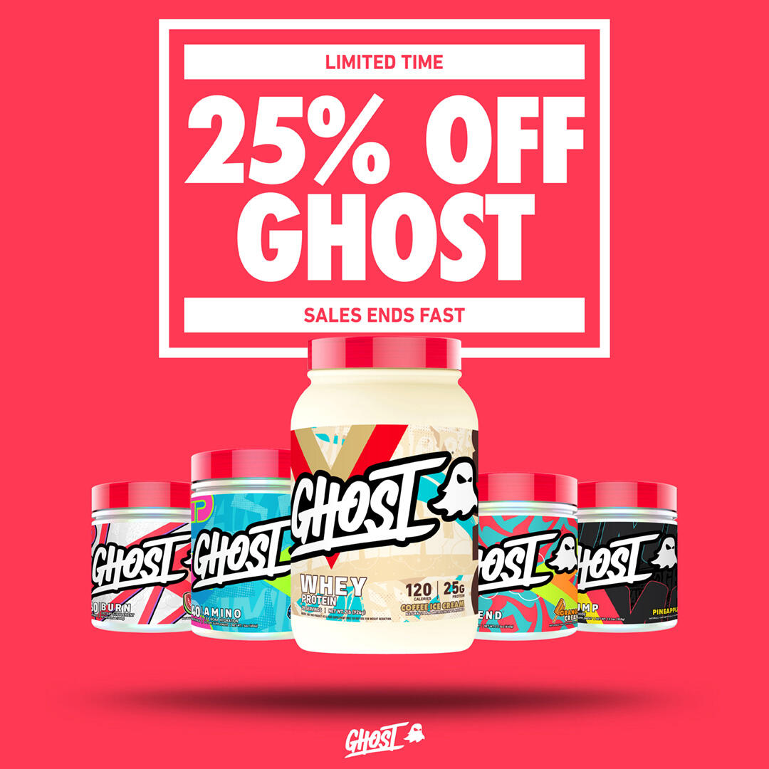 Ghost 25% off 